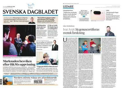 Svenska Dagbladet – 15 februari 2018