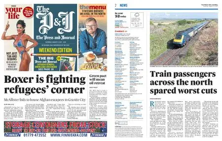 The Press and Journal Aberdeenshire – August 21, 2021
