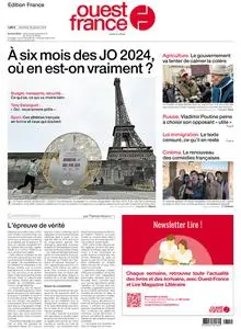 Ouest-France Édition France - 26 Janvier 2024