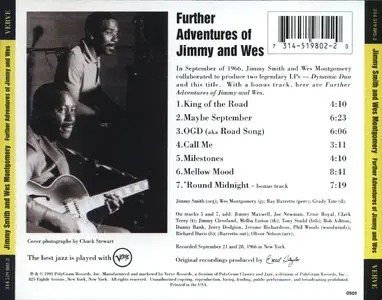 Jimmy Smith & Wes Montgomery - Further Adventures of Jimmy and Wes (1966) [Remastered 1993]