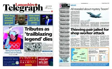 Lancashire Telegraph (Burnley, Pendle, Rossendale) – February 17, 2022