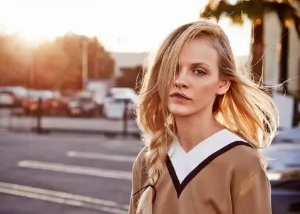 Ginta Lapina by Heather Favell for Glamour France February 2015