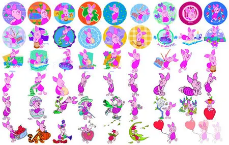 Piglet in Coreldraw