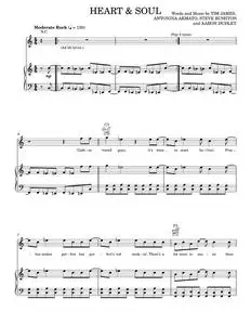 Heart And Soul (from Camp Rock 2) - Joe Jonas, Jonas Brothers, Kevin Jonas, Nick Jonas (Piano-Vocal-Guitar)