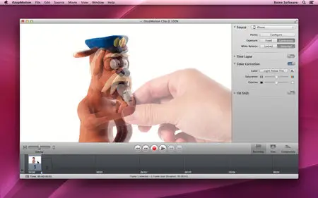 iStopMotion v3.2 Mac OS X