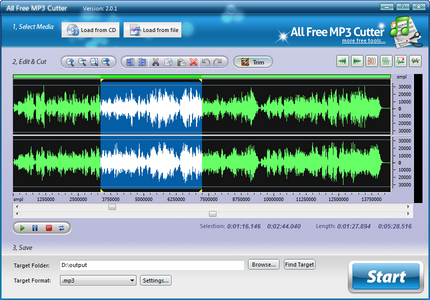 All Free MP3 Cutter 2.1.5 Portable