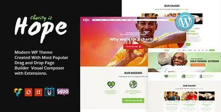 ThemeForest - Hope v1.0 - Non-Profit, Charity & Donations - 18634753