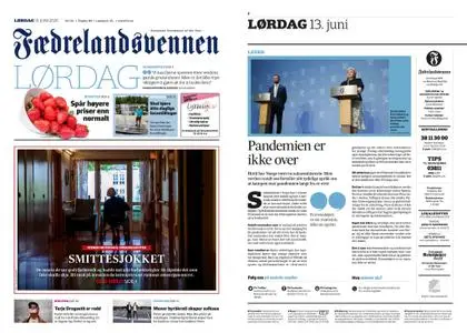 Fædrelandsvennen – 13. juni 2020