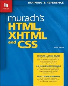 Murach's HTML, XHTML, and CSS (repost)