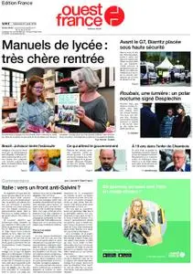 Ouest-France Édition France – 21 août 2019