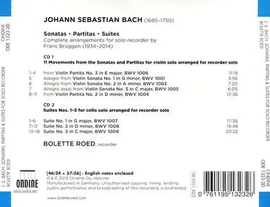 Bolette Roed - Johann Sebastian Bach: Sonatas, Partitas, Suites (2018)