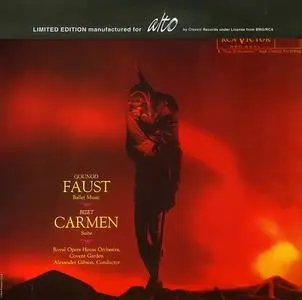 Alexander Gibson - Gounod: Faust - Ballet Music; Bizet: Carmen - Suite (1960) {1994 Remastered} [Vinyl Rip 24/192]