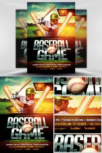 Flyer PSD - Baseball