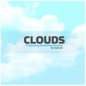 11 High Quality Clouds Photoshop Brushes