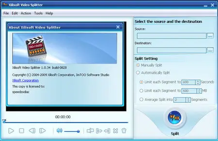 Xilisoft Video Splitter 1.0.34.0828 Portable