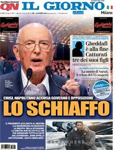 IL GIORNO 21 22 AGOSTO 2011