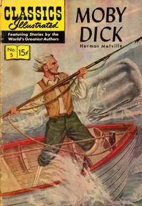 Classics Illustrated 005 Moby Dick Herman Melville