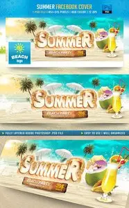 GraphicRiver Summer Facebook Cover