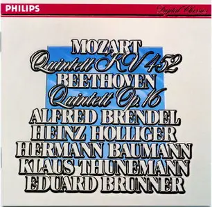Beethoven - Mozart - Quintet K 452 - Brendel   REPOST