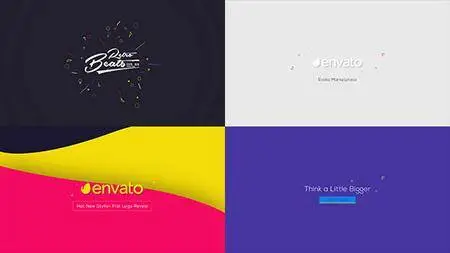 Flat Logo Animations - Project for After Effects (VideoHive)