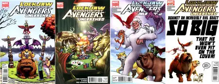 Lockjaw and the Pet Avengers Unleashed #1-4  (2010)