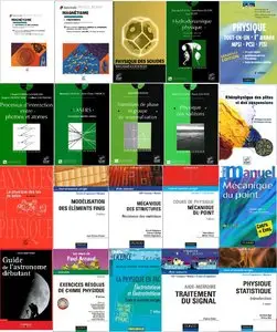 Collection de 52 livres de Physique et Chimie