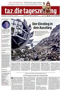 Tageszeitung TAZ vom 04 Dezember 2014