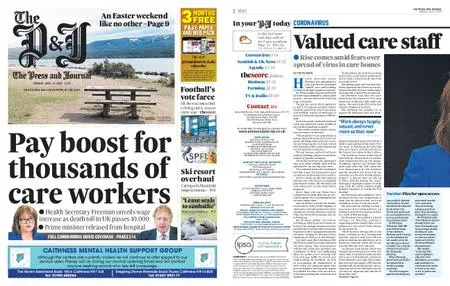 The Press and Journal Highlands and Islands – April 13, 2020