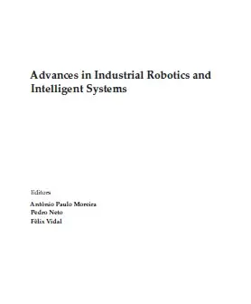 Advances in Industrial Robotics and Intelligent Systems