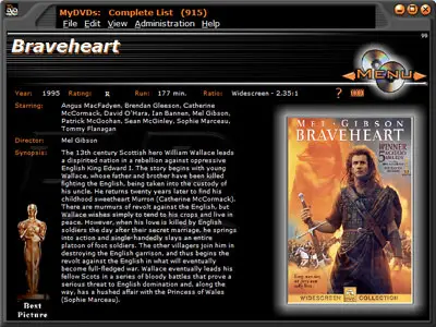 MyDVDs 1.60