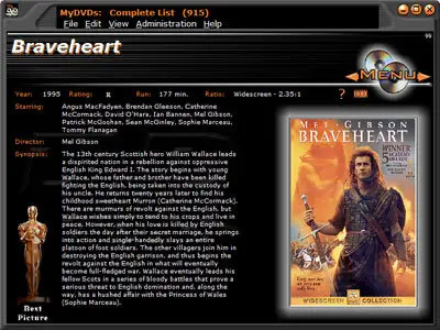 MyDVDs 1.60