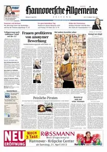 Hannoversche Allgemeine Zeitung - 18.04.2012