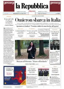 la Repubblica - 28 Novembre 2021