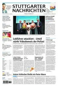 Stuttgarter Nachrichten Blick vom Fernsehturm - 05. Dezember 2017
