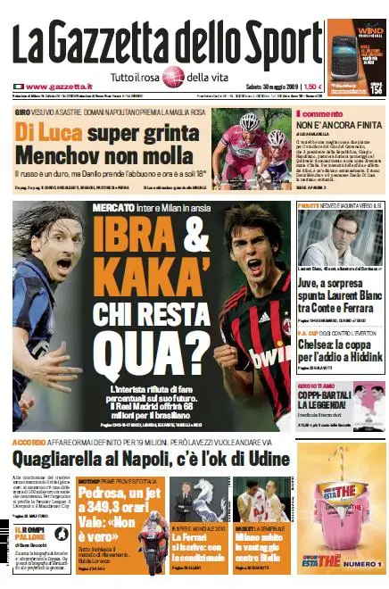 La Gazzetta dello Sport (30-05-09)
