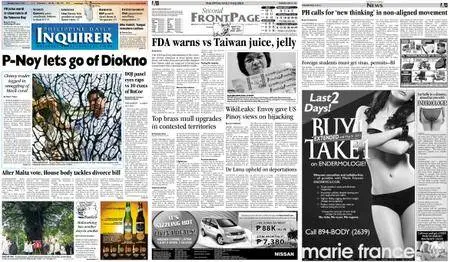 Philippine Daily Inquirer – May 31, 2011
