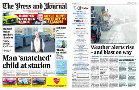 The Press and Journal Highlands and Islands – February 21, 2018