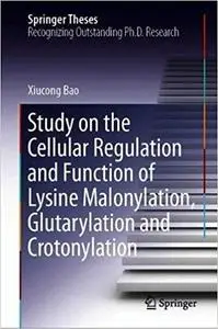 Study on the Cellular Regulation and Function of Lysine Malonylation, Glutarylation and Crotonylation