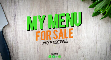 Food Menu - Project for After Effects (Envato Elements)