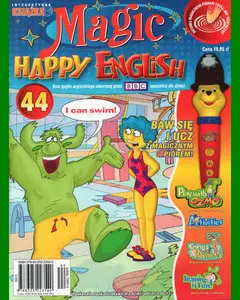 ENGLISH COURSE • Magic Happy English 44 • BOOK with CD-ROM (2015)