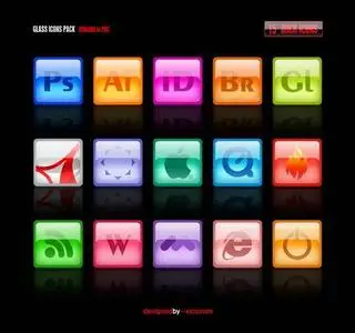 GLASS ICONS PACK