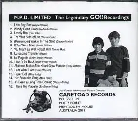 M.P.D. Limited - The Legendary Go!! Recordings (1996/2011)