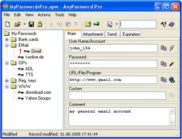 AnyPassword Pro v1.07 