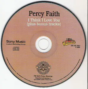 Percy Faith & His Orchestra  : I Think I Love You  -  Plus Bonus tracks (2004) Re-Up