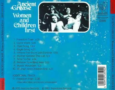 Ancient Grease - Woman And Children First (1970) {1993, Reissue}