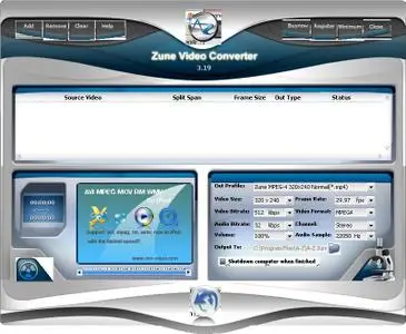A-Z Zune Video Converter 3.19