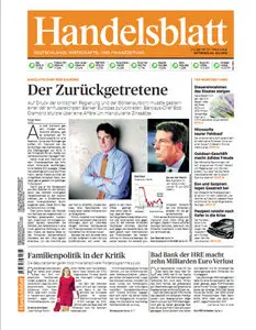 Das Handelsblatt vom 4 Juli 2012