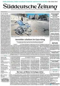 Süddeutsche Zeitung vom Montag, 28. Juli 2014