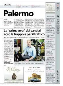 la Repubblica Palermo - 16 Marzo 2018