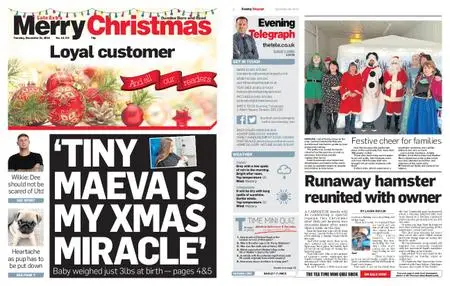 Evening Telegraph First Edition – December 24, 2019